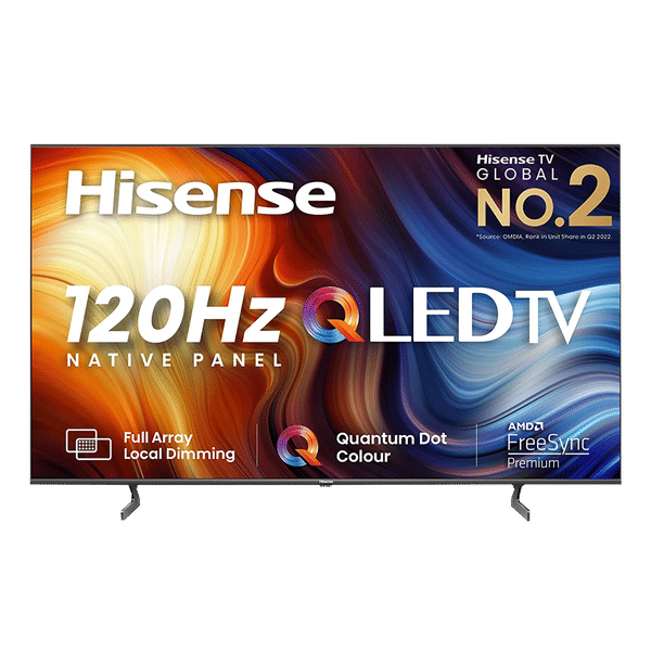 Buy Hisense 65U7H 164 cm (65 inch) QLED 4K Ultra HD VIDAA TV with Dolby ...